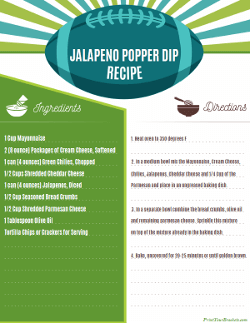 Jalapeno Popper Dip Recipe
