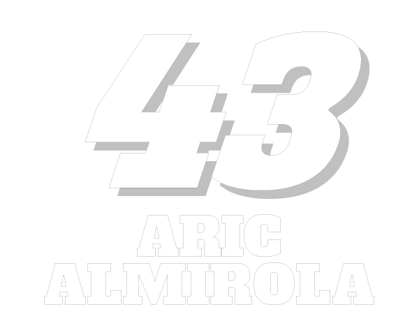 Printable Aric Almirola #43 Nascar Coloring Sheet