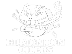 Edmonton Oilers Coloring Page