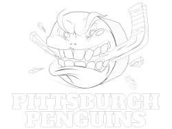 Pittsburgh Penguins Coloring Page