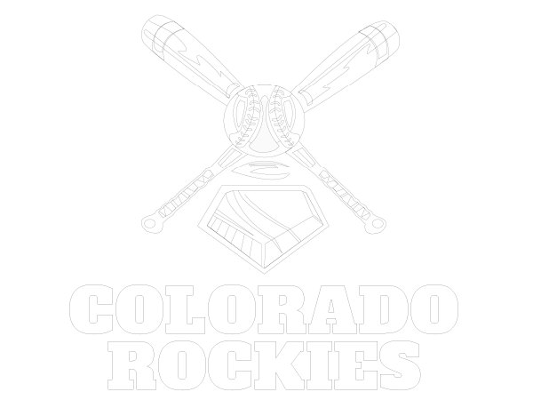 Printable Colorado Rockies Coloring Sheet