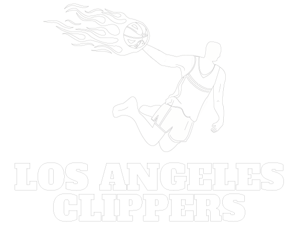 Printable Los Angeles Clippers Coloring Sheet