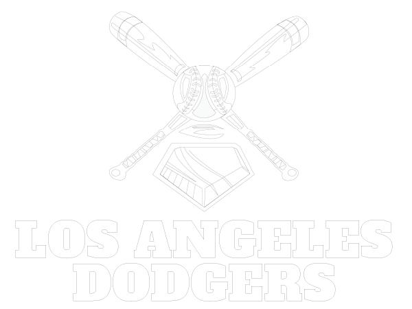 Printable Los Angeles Dodgers Coloring Sheet