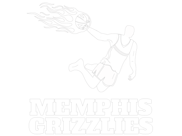 Printable Memphis Grizzlies Coloring Sheet