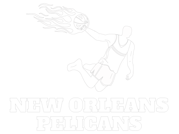 Printable New Orleans Pelicans Coloring Sheet