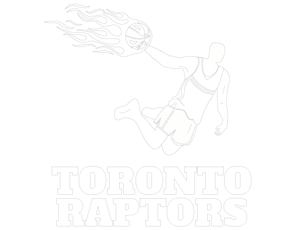 Printable Toronto Raptors Coloring Sheet