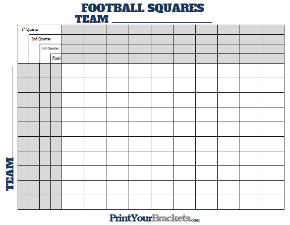 Printable Football Boards