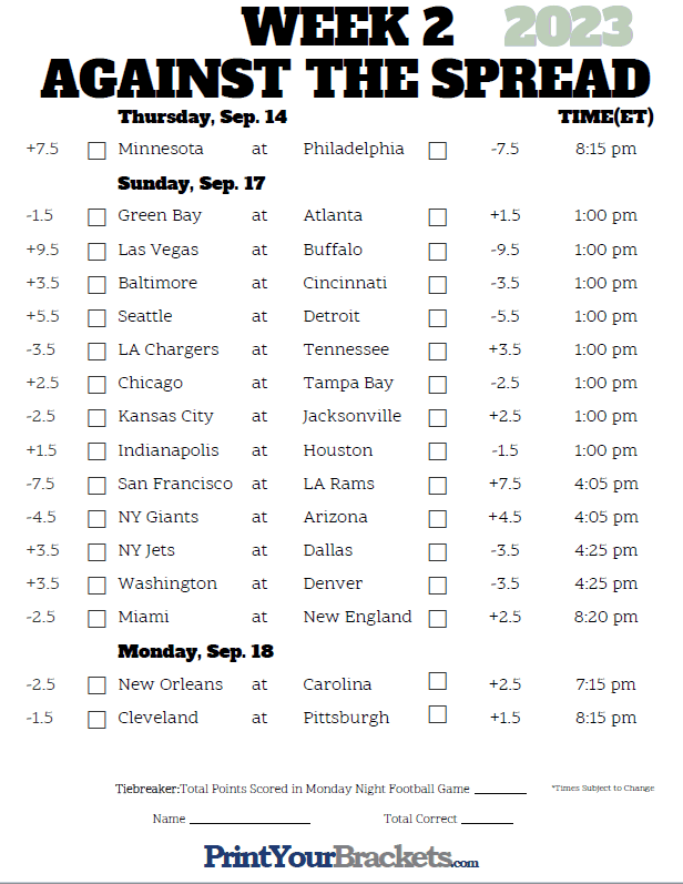 week 7 nfl schedule odds