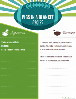 Pigs in a Blanket Recipe