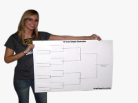 Large 12 Team Single Elimination Bracket